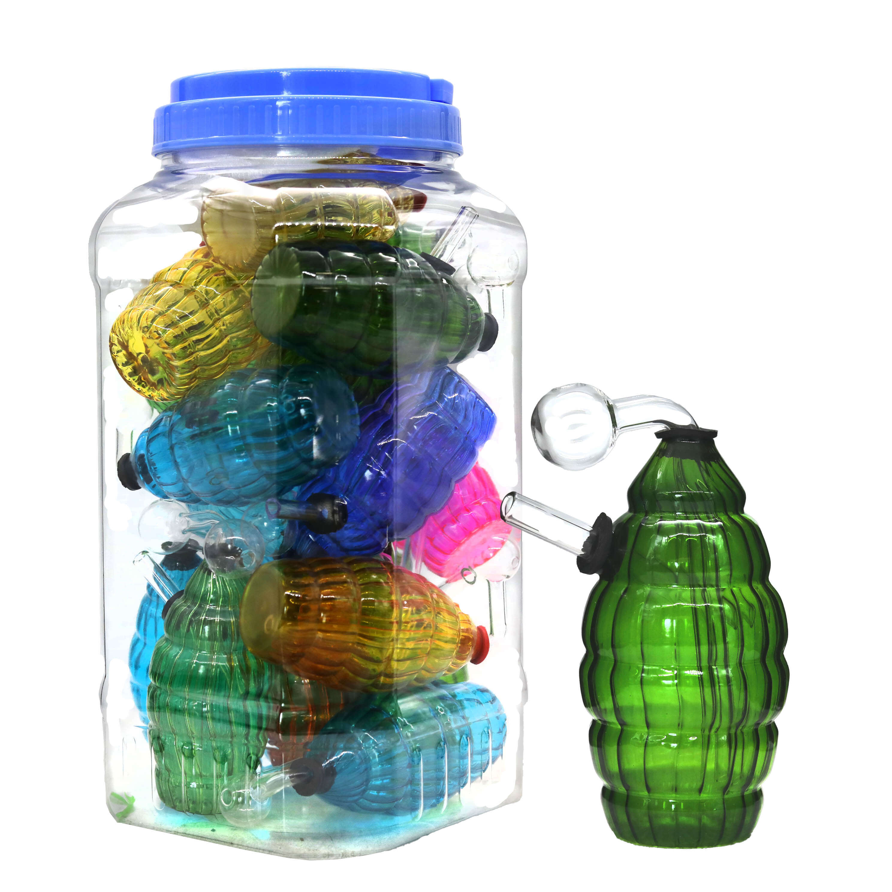 Grenade Sniffer OB Waterpipe (SN136) | 7 inch | 17 Count Display product image